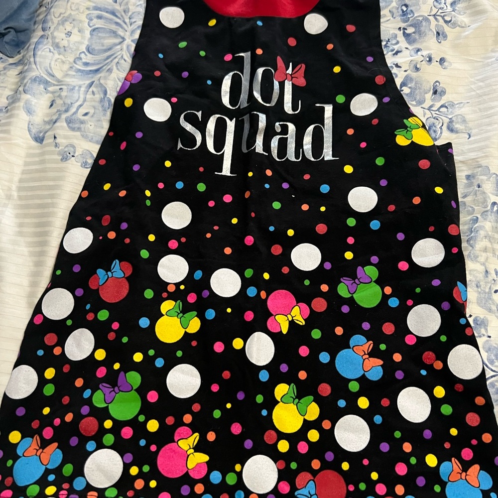 Disney Parks Dot Squad tank and cropped leggings set - Picture 4 of 7